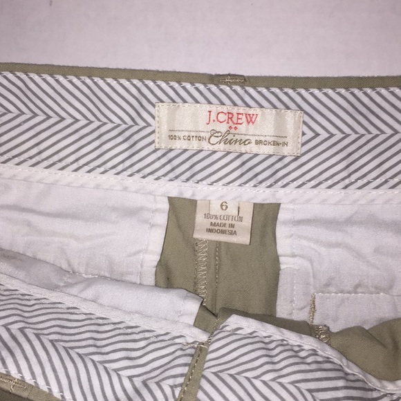 J.Crew Chino Shorts in Red and Khaki - Picture 7 of 7